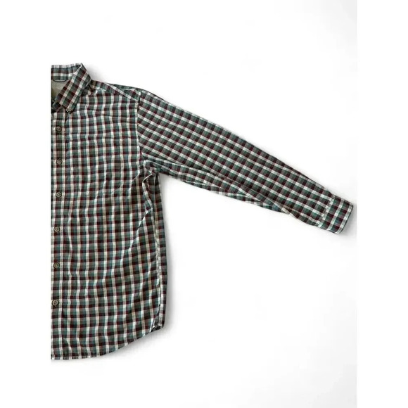 Eddie Bauer Men's Light Weight Vented Long Sleeve Bottun Down Outdoor M - Picture 4 of 11